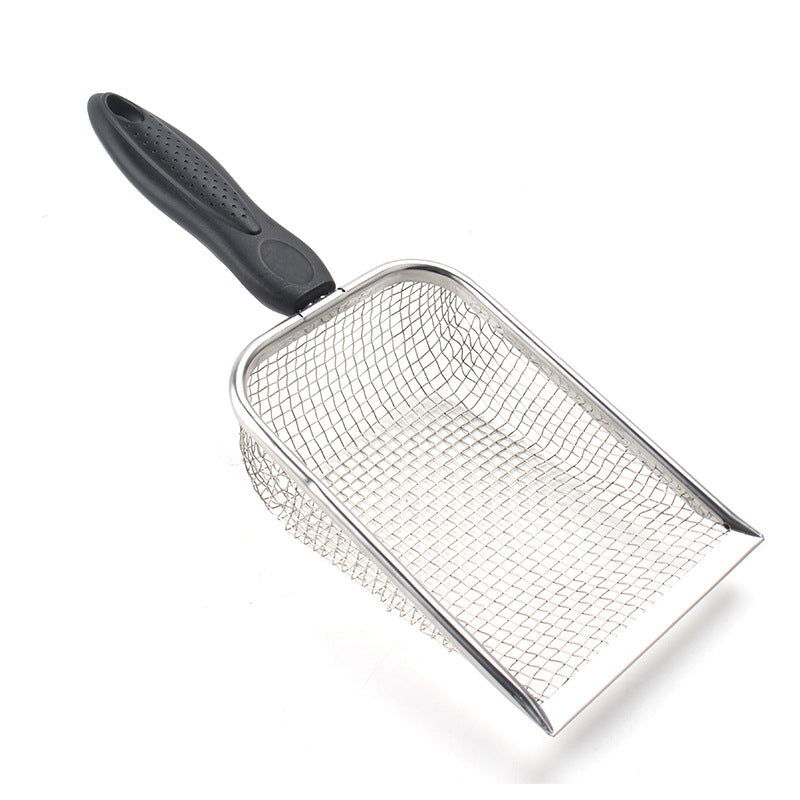 Long Handle Stainless Steel Cat Litter Scoop