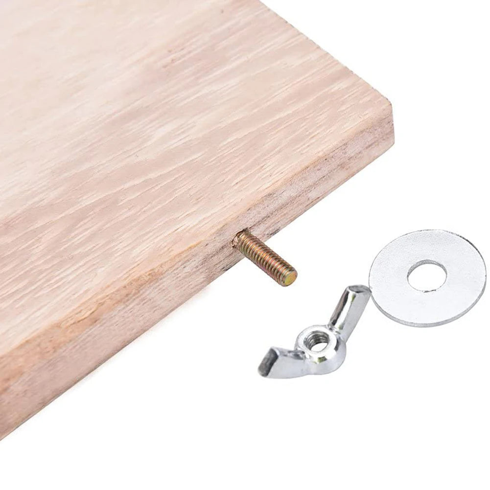 Wooden Jumping Platform & Perch Toy — Cage Accessory for Birds, Hamsters & Gerbils