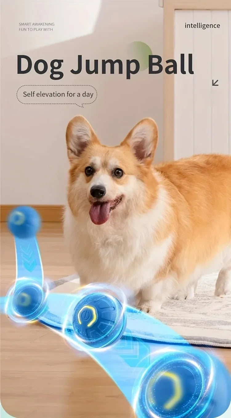 Electronic Moving Dog Toy Ball