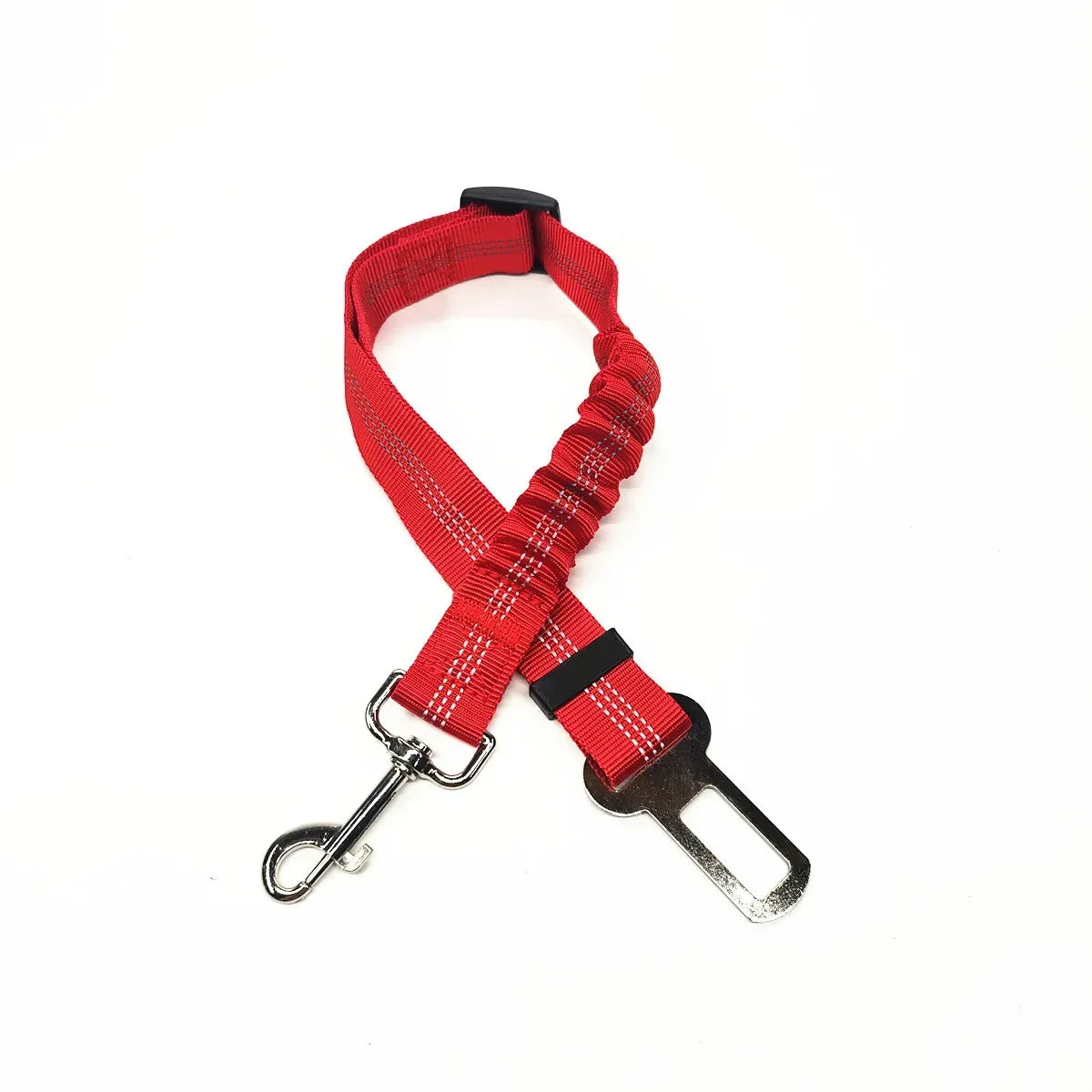 Adjustable Pet Car Seat Belt, Safety Harness Lead Clip for Dogs & Cats