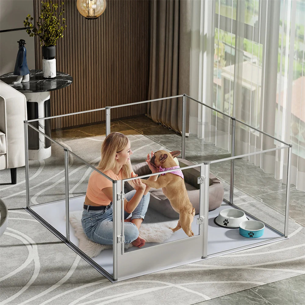 Extra Large Acrylic Dog Playpen