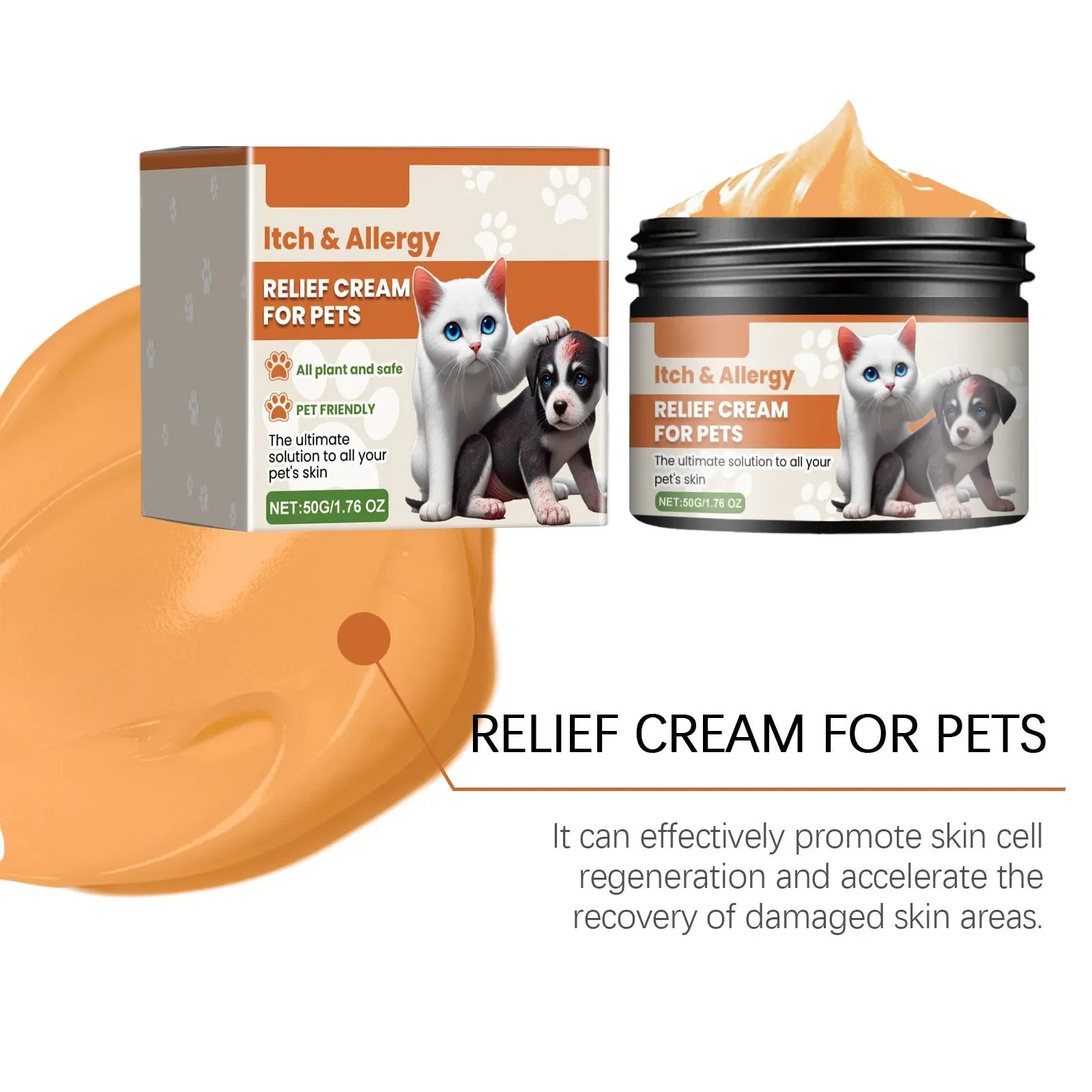 Pet Anti-Itch & Anti-Allergic Herbal Cream