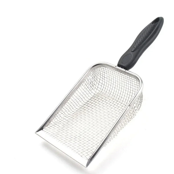 Long Handle Stainless Steel Cat Litter Scoop