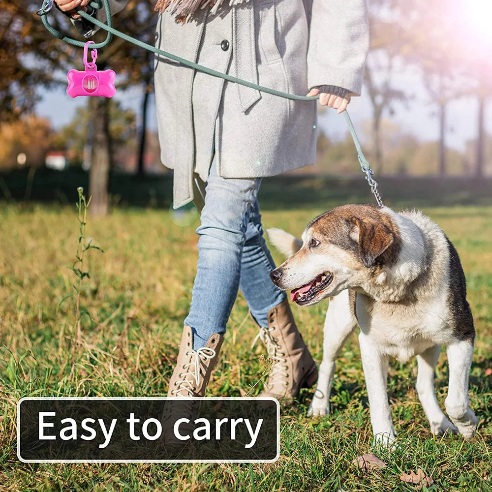 Portable Printed Pet Poop Bags for Dog Walking