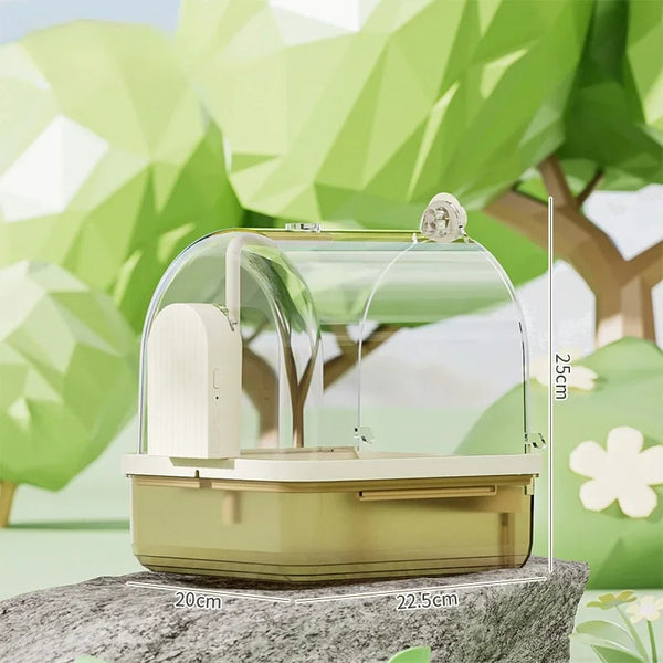 Hanging Bird Bath Box