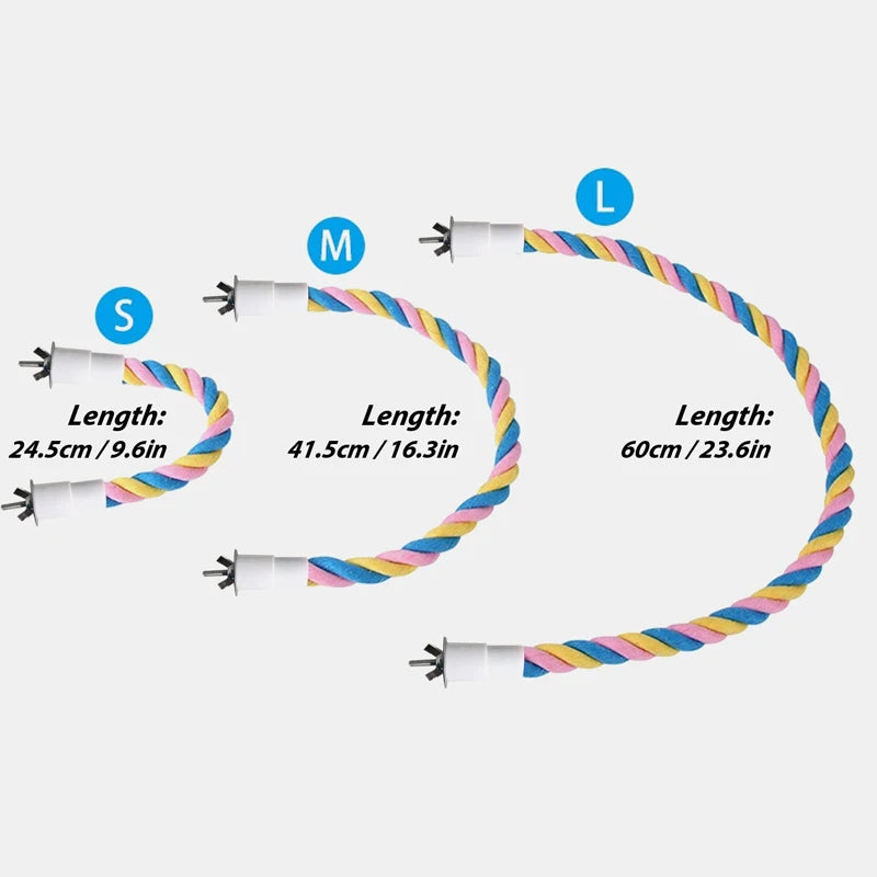 Durable Cotton Rope Bird Toy