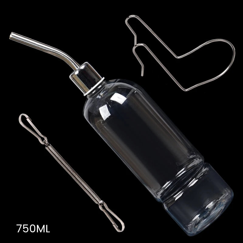 180/350/750ML Small Pet Water Bottle Dispenser for Cages