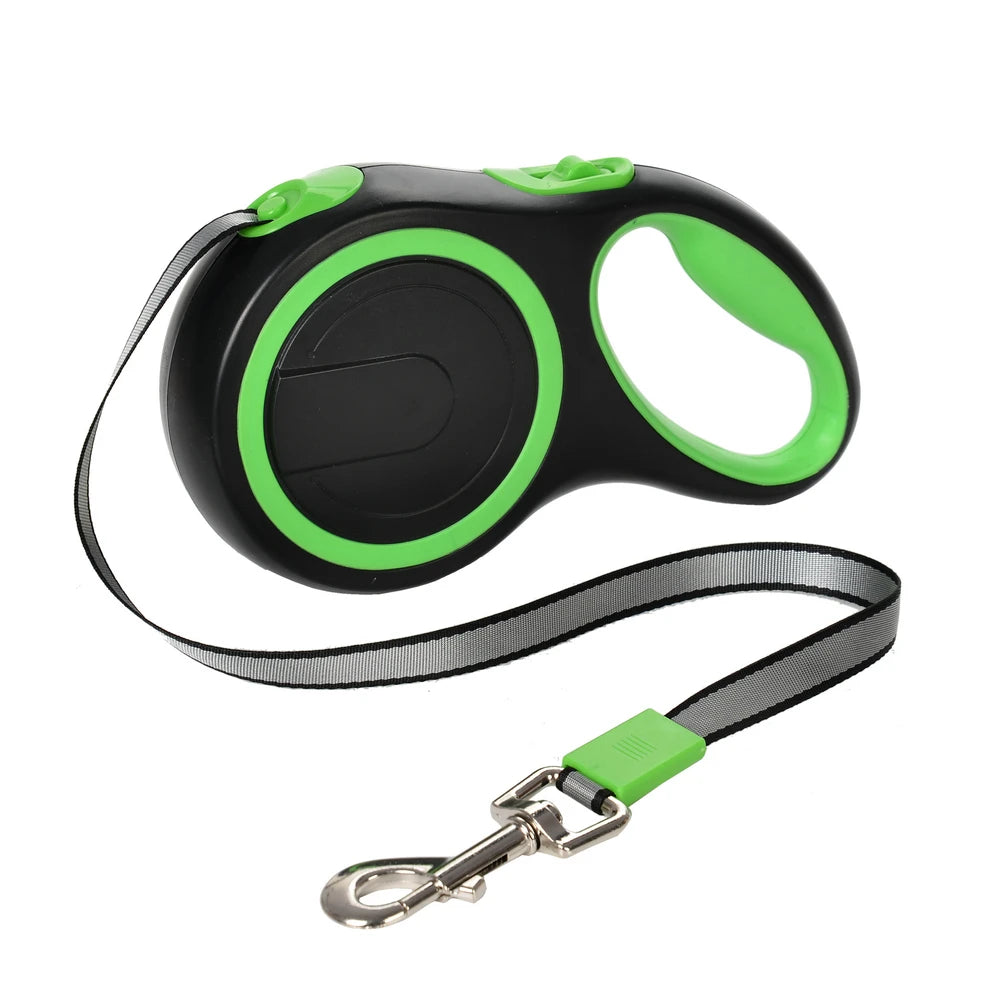 Retractable Dog Leash — Outdoor Hiking Lead for Small & Large Pets