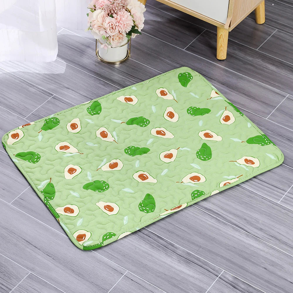 Moisture-Proof Cooling Pet Mat – Breathable Sofa Cushion for Dogs & Cats