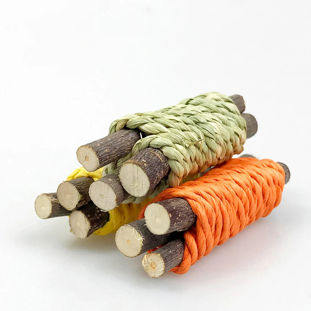 9-Piece Small Pet Toy Set for Rabbits, Hamsters & Small Animals