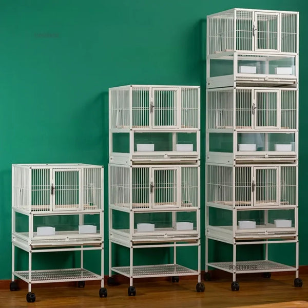 Multi-Layer Stacked Iron Bird Cage