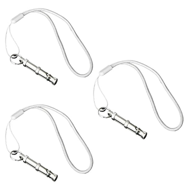 Ultrasonic Dog Training Whistle with Adjustable Frequency & Keychain