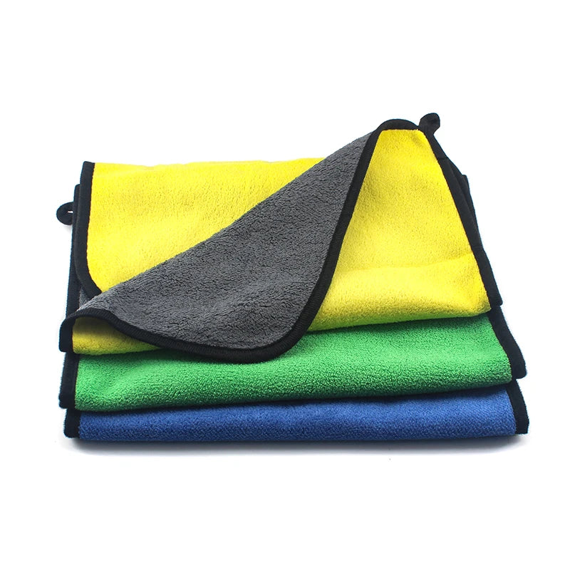 Quick-Drying Absorbent Pet Bath Towel for Dogs & Cats, Soft Lint-Free Fiber Blanket