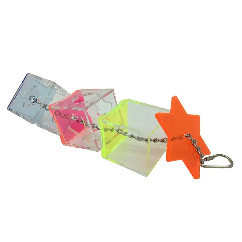 Acrylic Parrot Puzzle Toy
