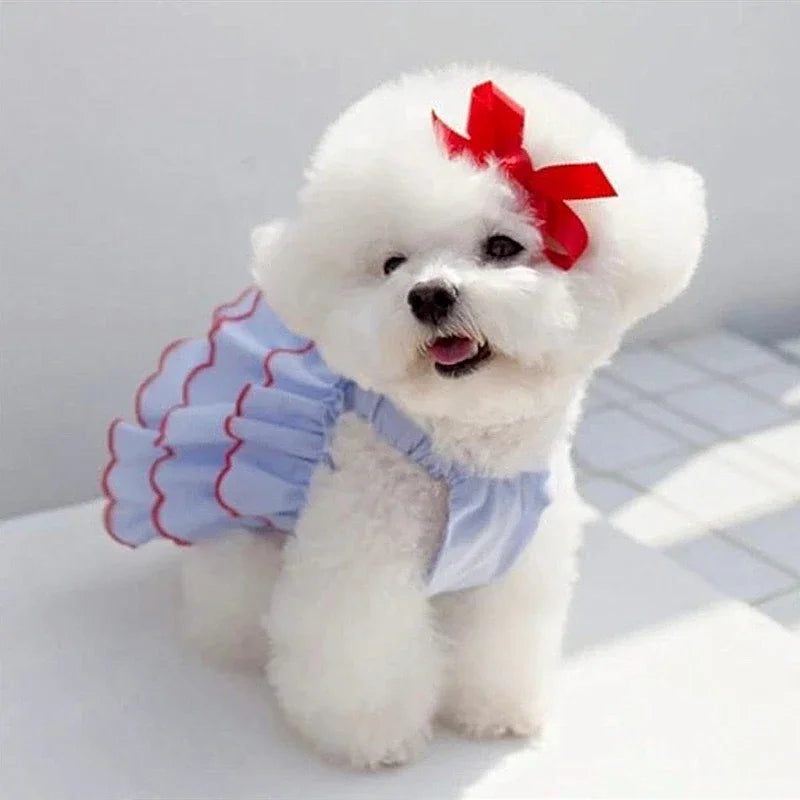 Dog Summer Princess Dress, Cute Skirt for Small Dogs, Puppies & Cats