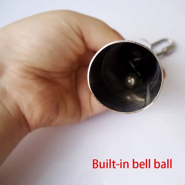 Heavy-Duty Stainless Steel Bell Toy