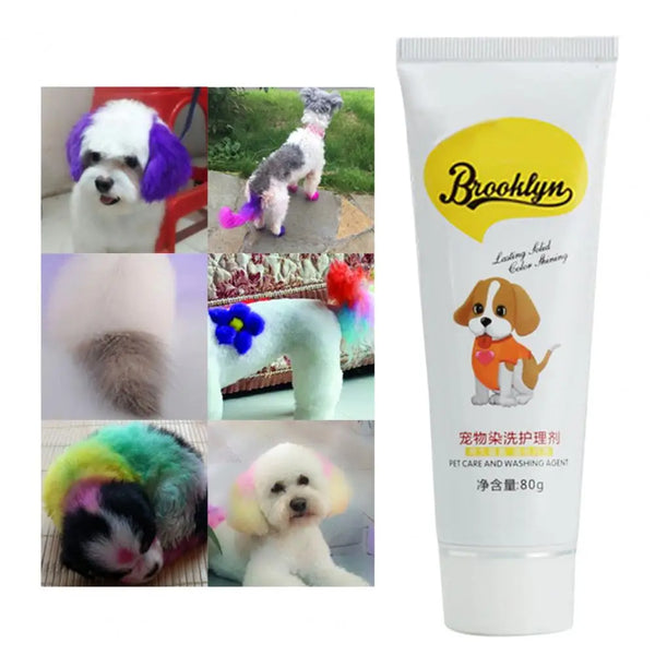 Colorful Non-Fading DIY Hair Color for Dogs & Cats