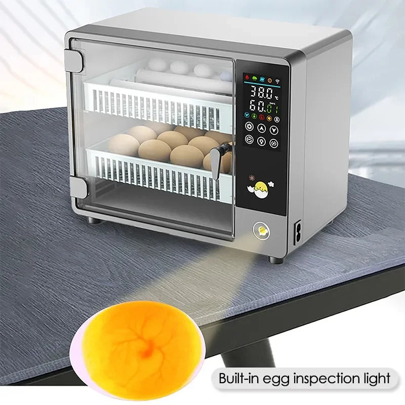 24 Egg Automatic Incubator with Digital Temperature Control for Poultry and Birds