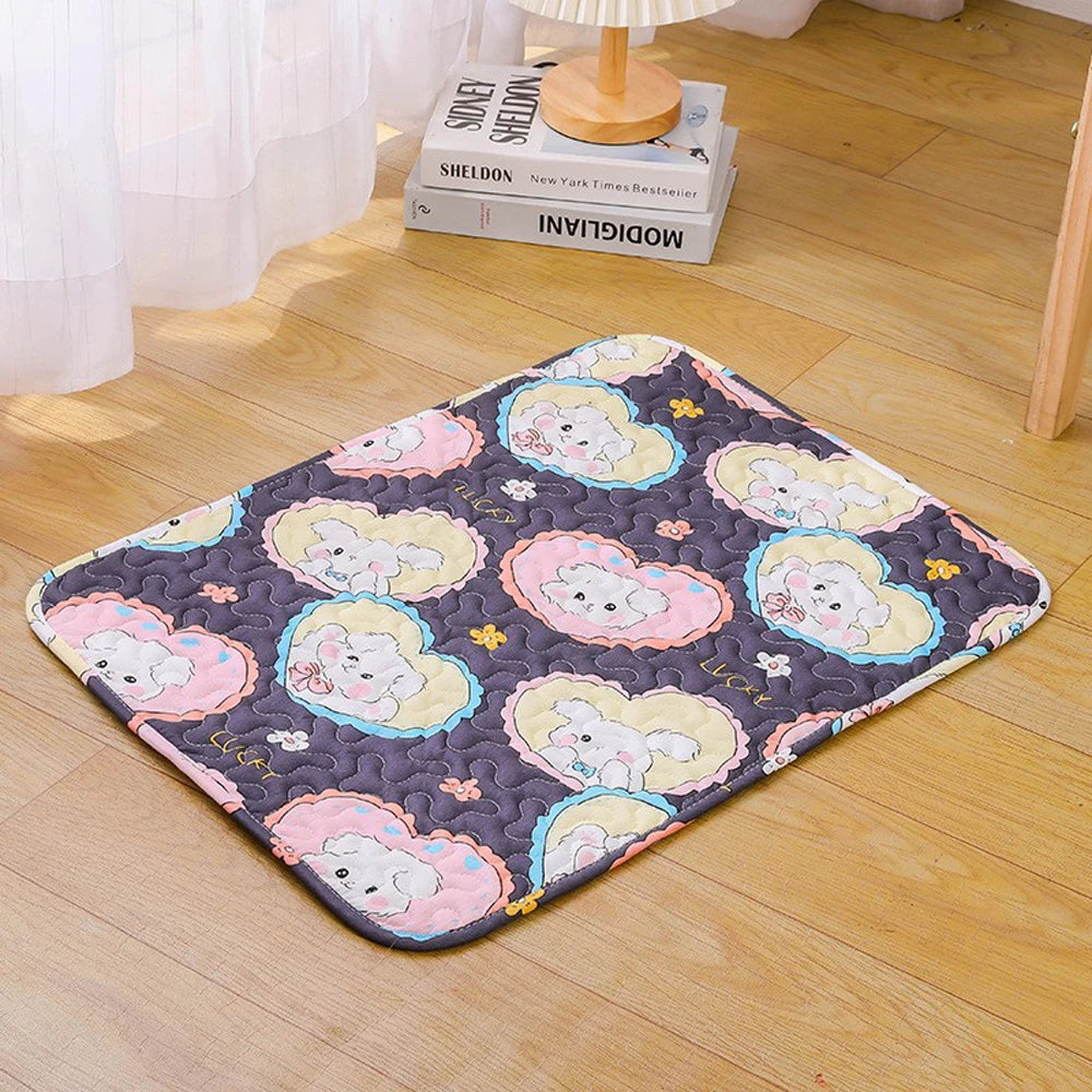 Moisture-Proof Cooling Pet Mat – Breathable Sofa Cushion for Dogs & Cats