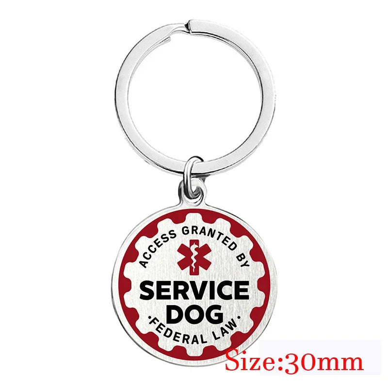 Service Pet ID Tag