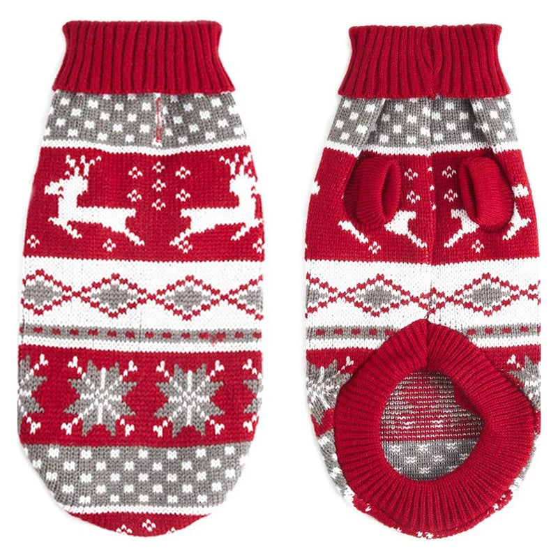 Winter Warm Dog Sweater for Small Dogs, Dachshund & Puppy Pullover