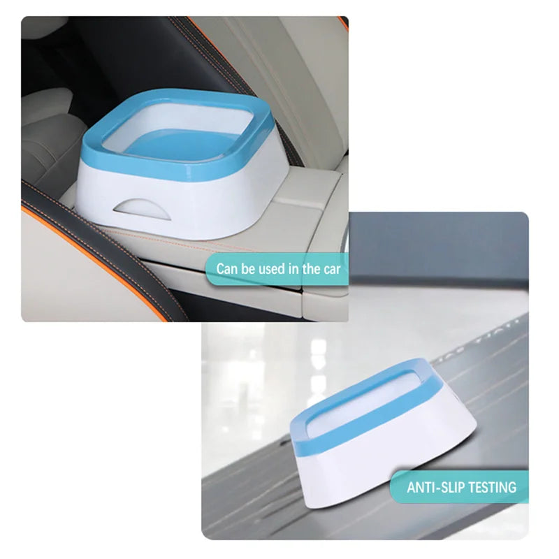 Anti-Spill Floating Pet Water Bowl