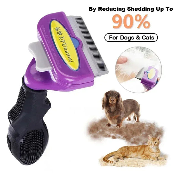 Cat & Dog Shedding and Cleaning Brush