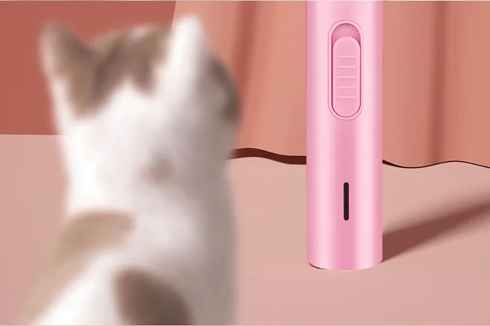 Electric Pet Hair Trimmer – Professional Dog & Cat Grooming Clipper for Paws, Ears, and Face