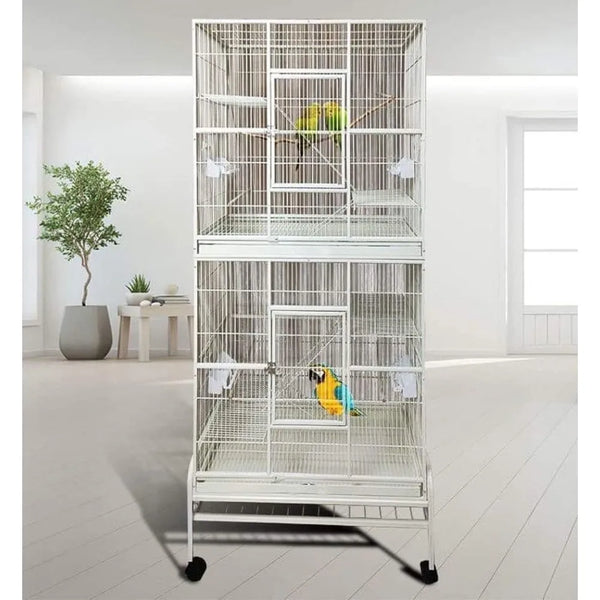 X-Large Stackable 3-Level Parrot Cages