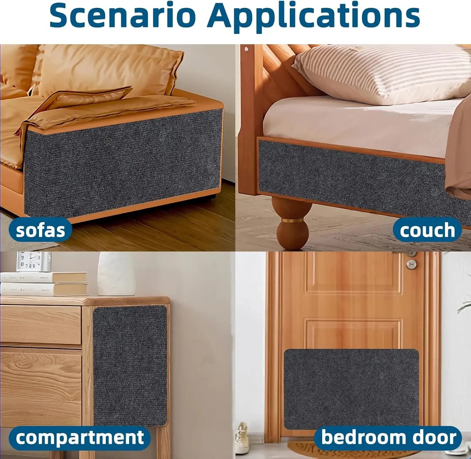 Self-Adhesive Cat Scratch Board & Sofa Protector Pad