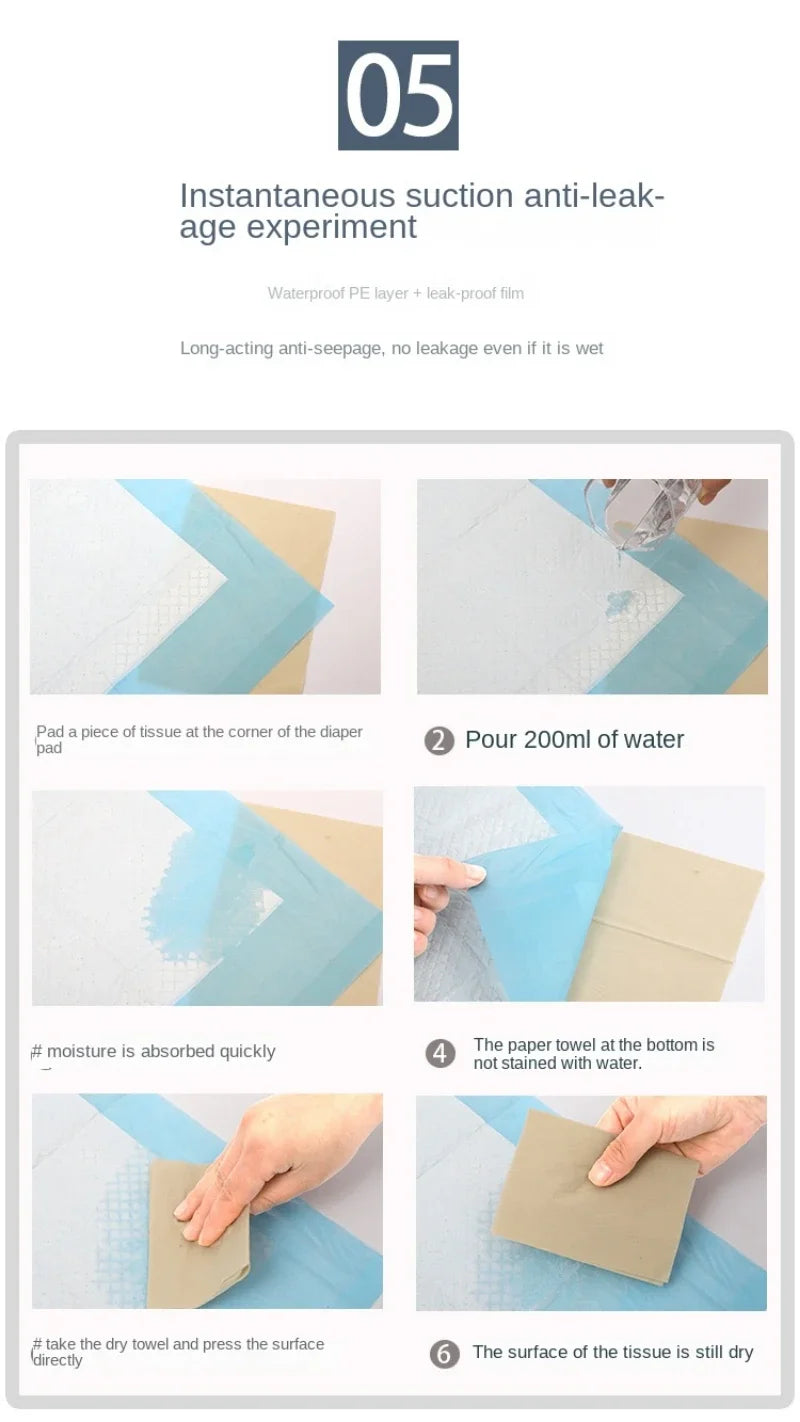 Disposable Absorbent Dog Diapers & Puppy Training Pads