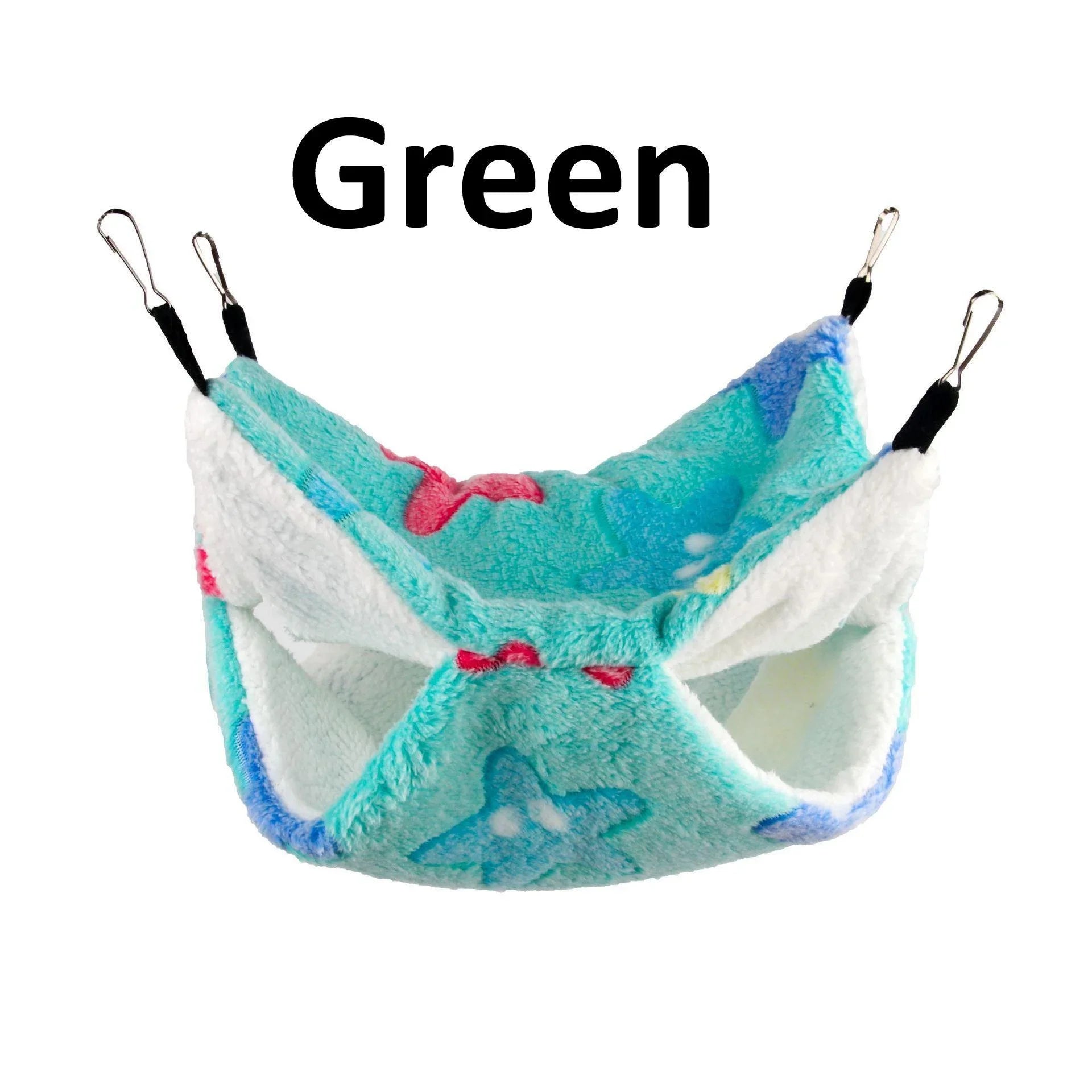 Double-Layer Fleece Hanging Hammock for Guinea Pigs & Small Pets