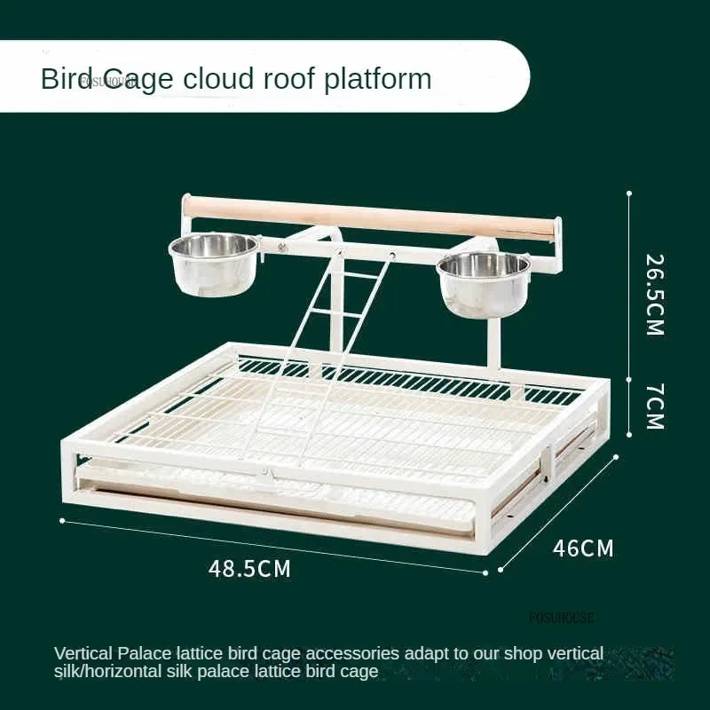 Multi-Layer Stacked Iron Bird Cage