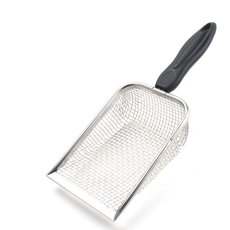 Long Handle Stainless Steel Cat Litter Scoop