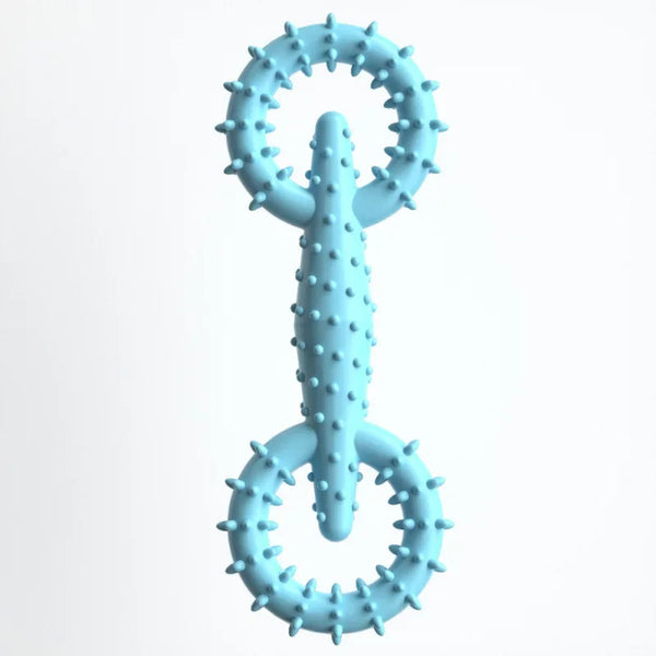 Indestructible Dog Pull Ring Toy – Interactive Chew Toy for Puppies & Large Dogs