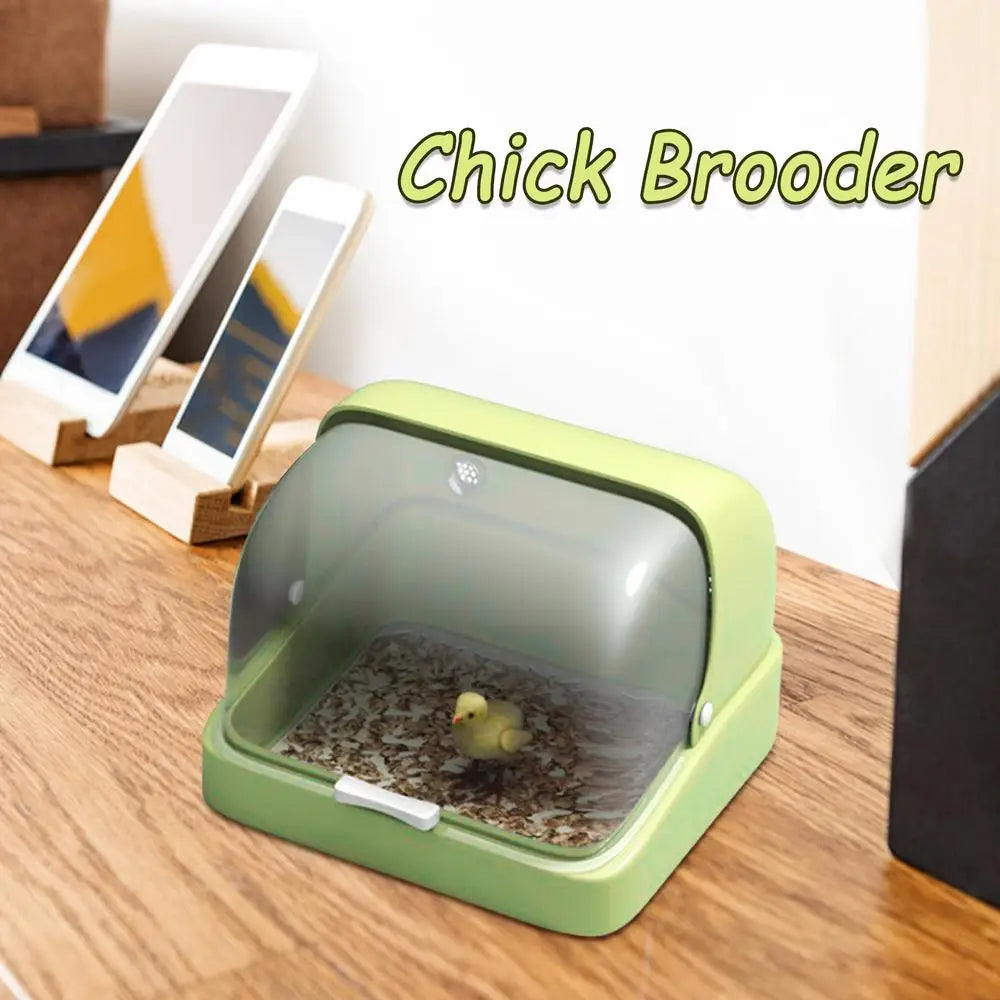 Chicken Brooder Box & Bird Incubator with Adjustable Heating