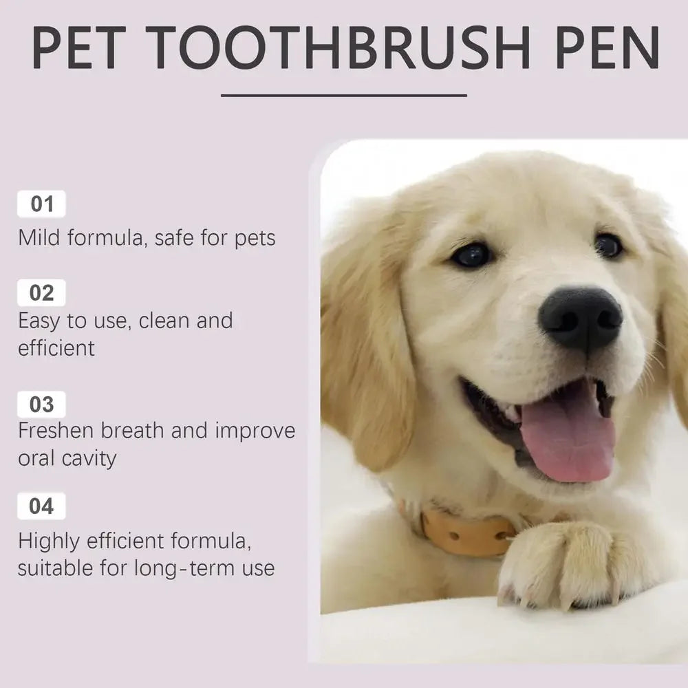 Pet Dental Pen – Dog & Cat Teeth Cleaning Tool