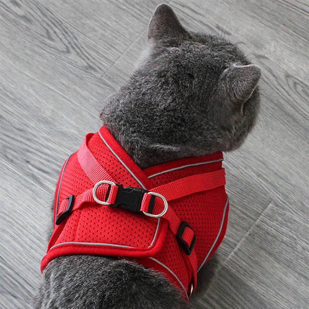 Escape-Proof Vest for Cats, Puppies, and Small Dogs