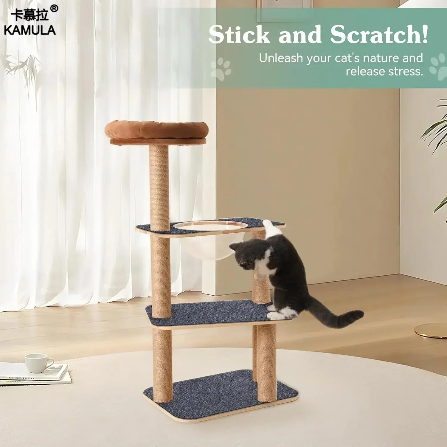 Self-Adhesive Cat Scratch Board & Sofa Protector Pad