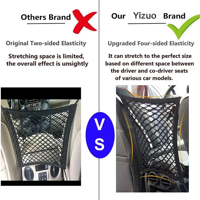 Stretchable Car Storage Net & Pet Barrier