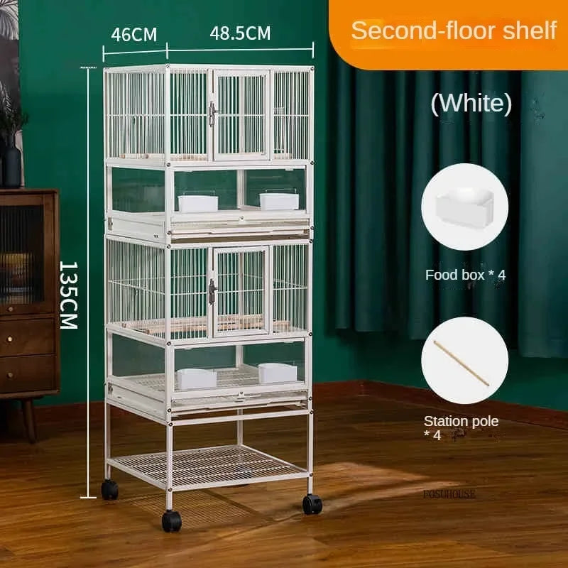 Multi-Layer Stacked Iron Bird Cage