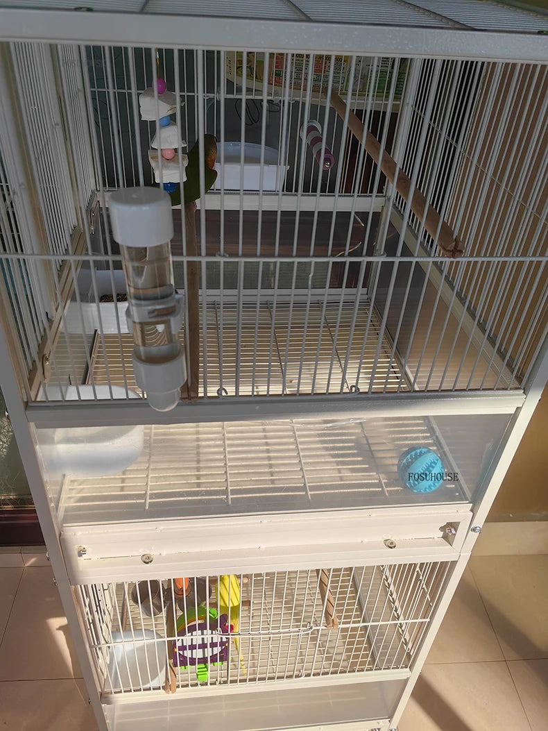 Multi-Layer Stacked Iron Bird Cage
