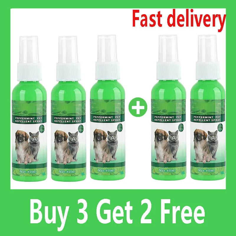 Natural Flea & Tick Spray for Dogs & Cats