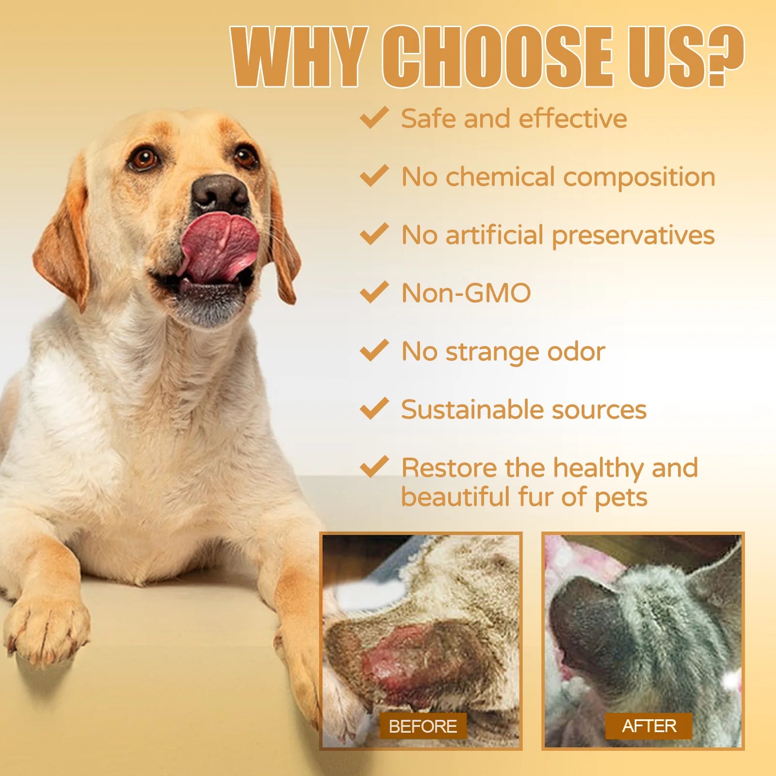 Natural Flea, Mite & Tick Repellent for Cats & Dogs