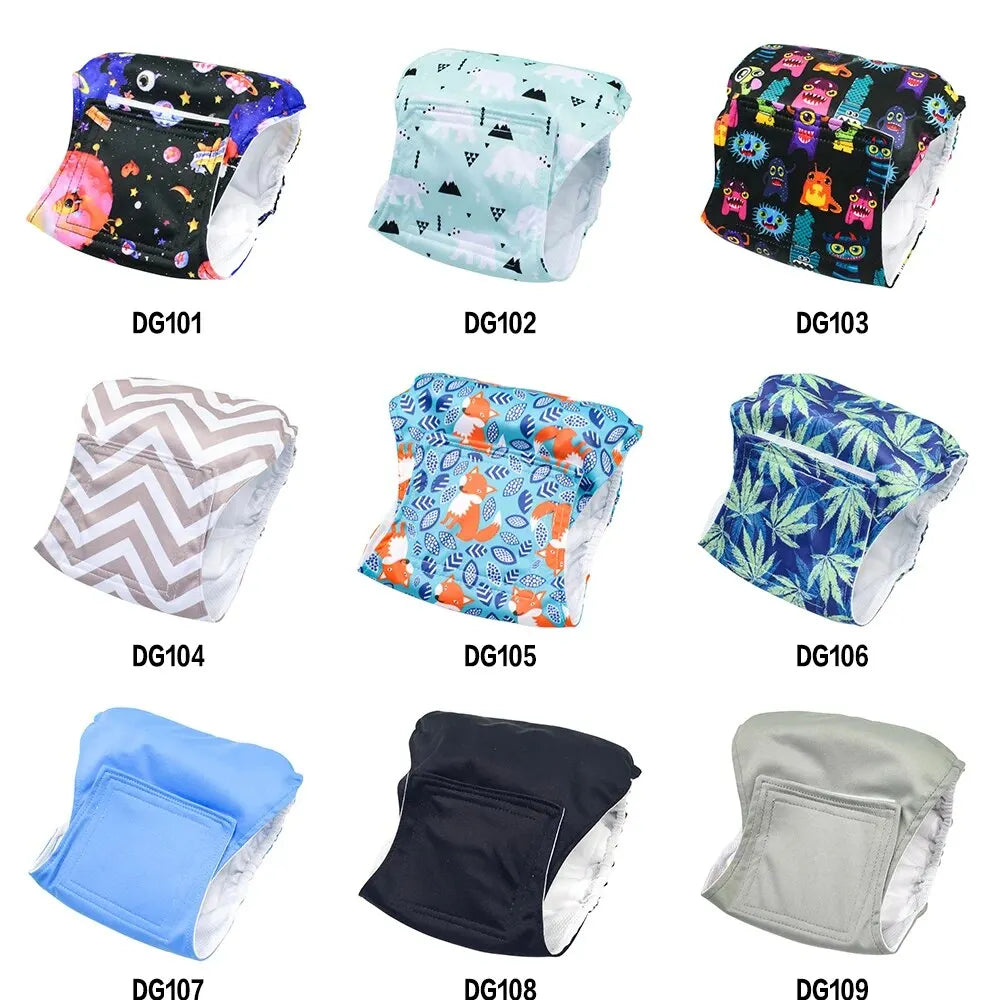 Washable Belly Band for Male Dogs – High-Absorbency, Reusable Dog Diaper Wrap