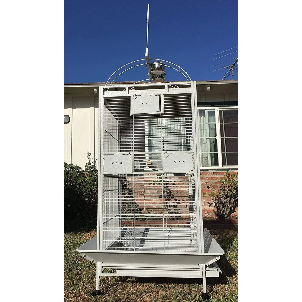 Castle Playtop Parrot Cage