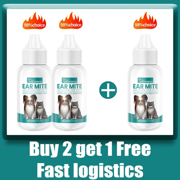 Painless Hair Removal & Odor Control for Dogs, and Cats Ear Care