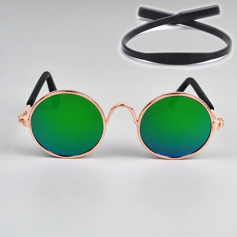 Cute Pet Sunglasses – UV Protection for Small Dogs, Cats & Photo Props