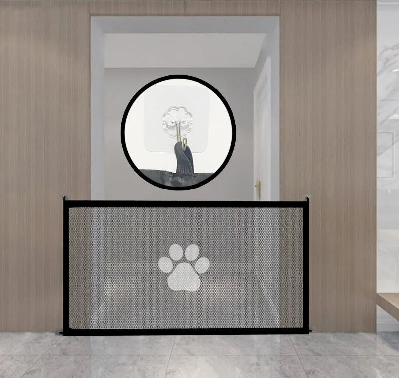 Portable Mesh Pet Safety Barrier