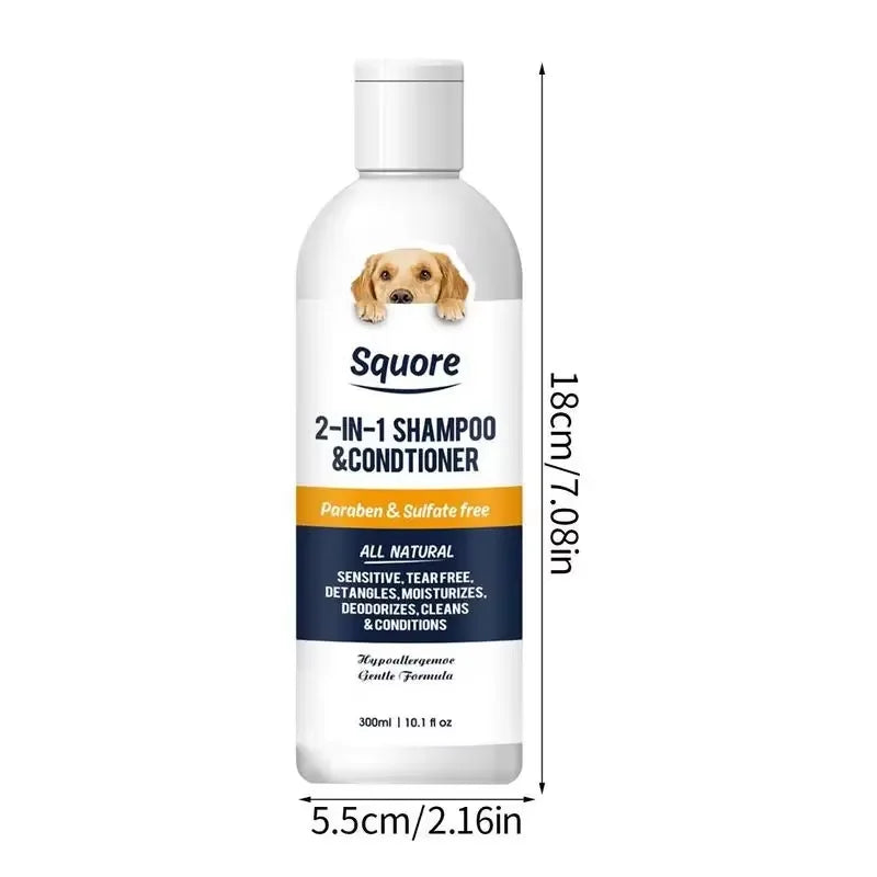 ATUBAN Hypoallergenic Dog Shampoo & Conditioner